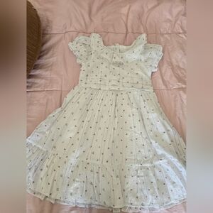 *New* Janie and Jack Charming White Floral Kids Dress